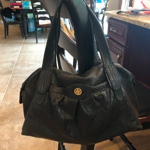 Tory Burch Soft Pebbled Leather Handbag
